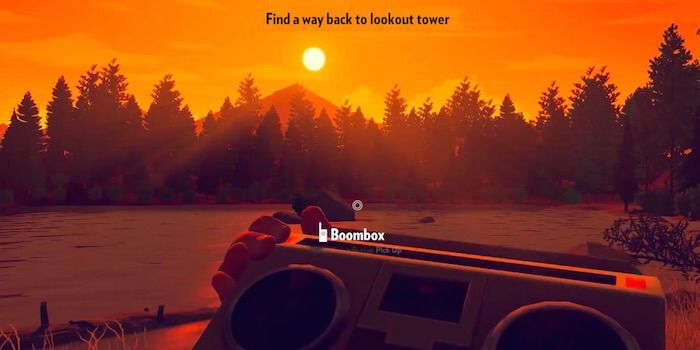 First Look at Firewatch Gameplay