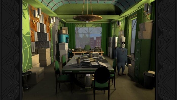Grim Fandango Remastered Office Screenshot