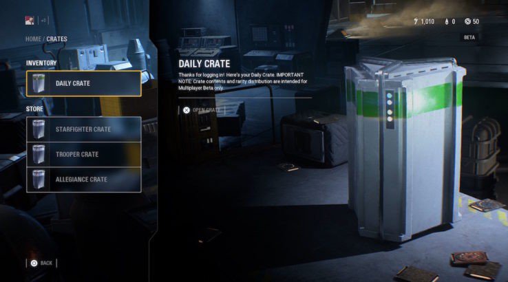 Battlefront 2 Loot Box Investigated for Gambling