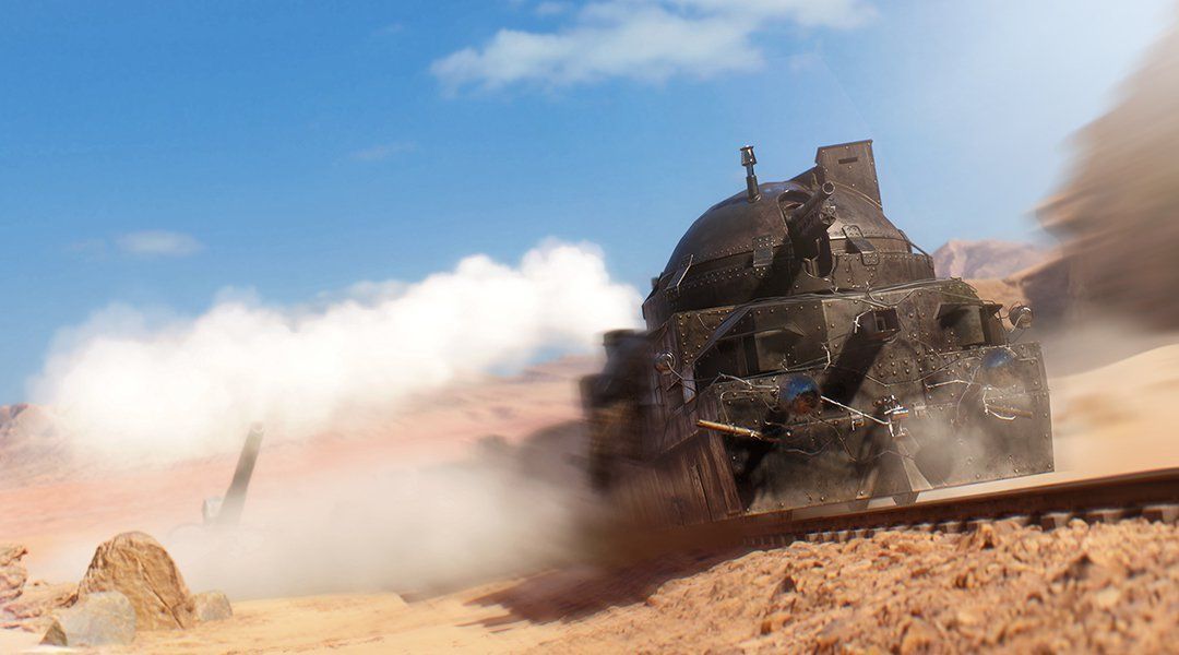 Battlefield 1 Tank vs Train Battle Creates Funny Result
