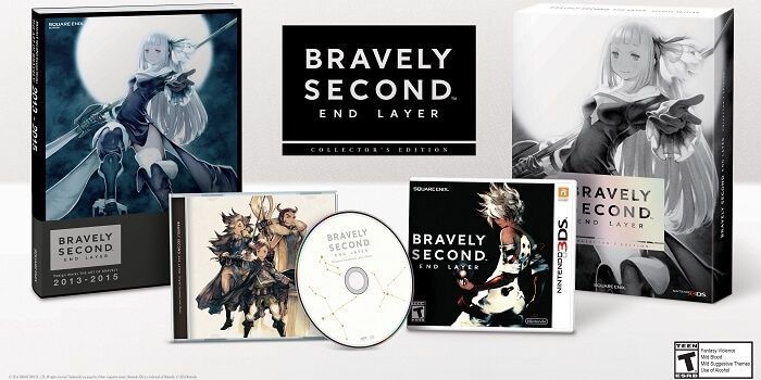 bravely second collectors edition art book soundtrack