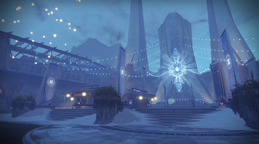 Destiny Adding an Ornament Kiosk with The Dawning