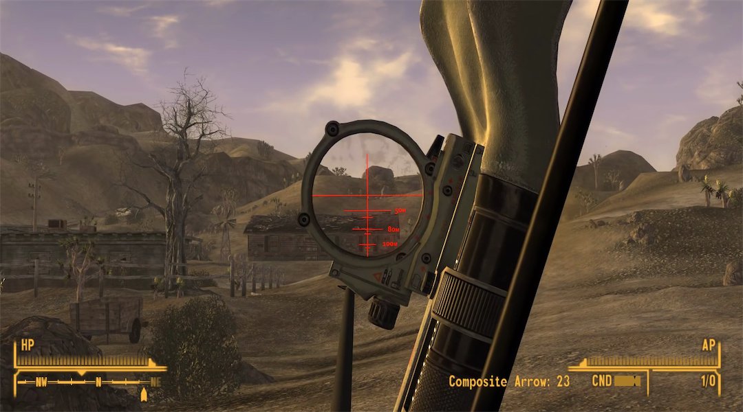 Fallout: New Vegas Fan Mods Bow and Arrow into Game