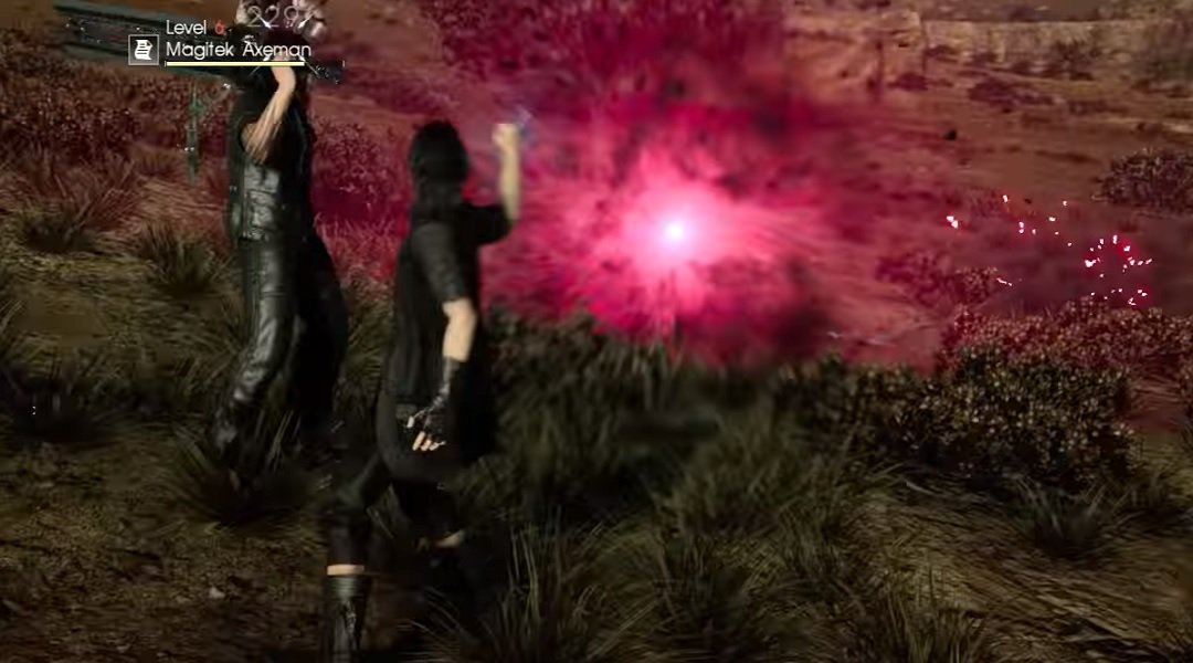 Watch Final Fantasy 15's Death Spell in Action