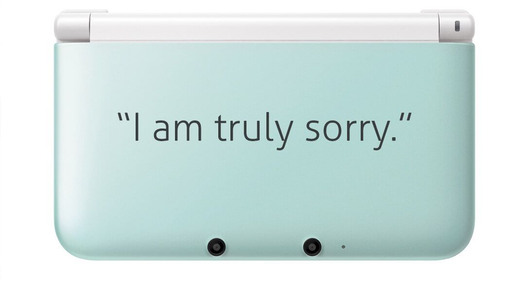 Kid Adorably Apologizes to Nintendo for Breaking His 3DS