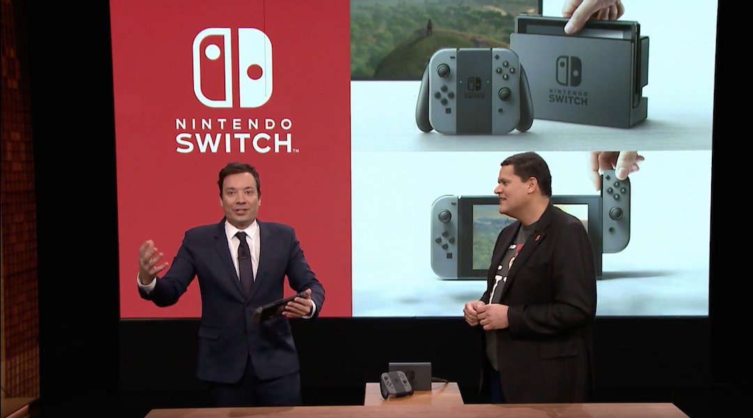 Jimmy Fallon Played New Zelda On Nintendo Switch