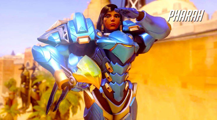 Overwatch Teases Cosmetic Update with Pharah Legendary