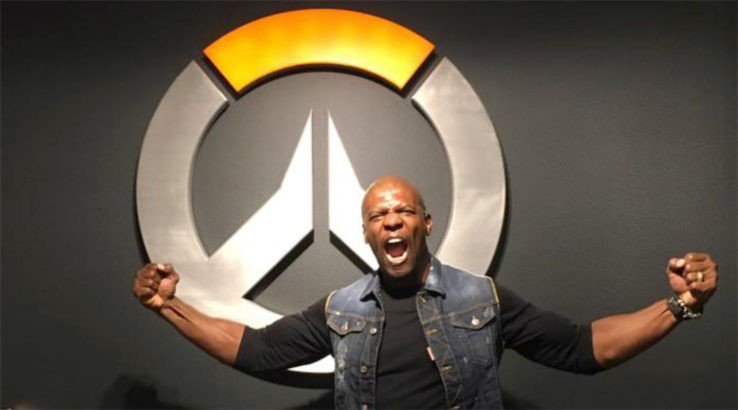 Terry Crews Streams Overwatch for Fun