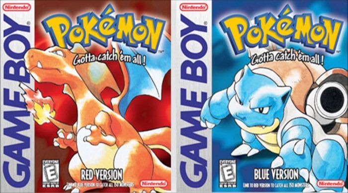 pokemon red and blue gameboy