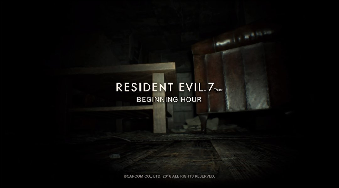 Resident Evil 7 Demo Hits Xbox One