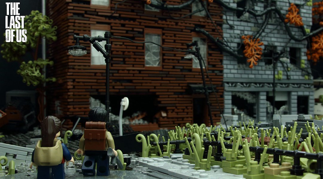 The Last of Us Recreated in LEGO Form