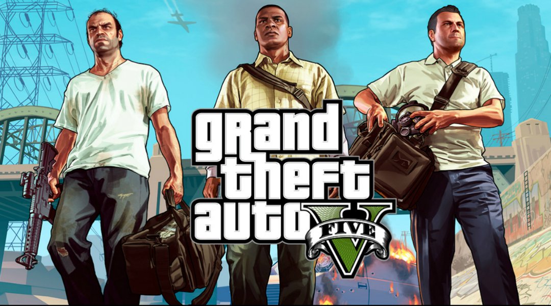 GTA V is #1 on the UK Games Chart for the 10th Time