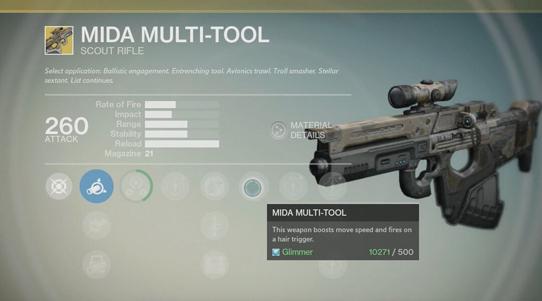 Destiny: New Most Used PvP Primary Weapon