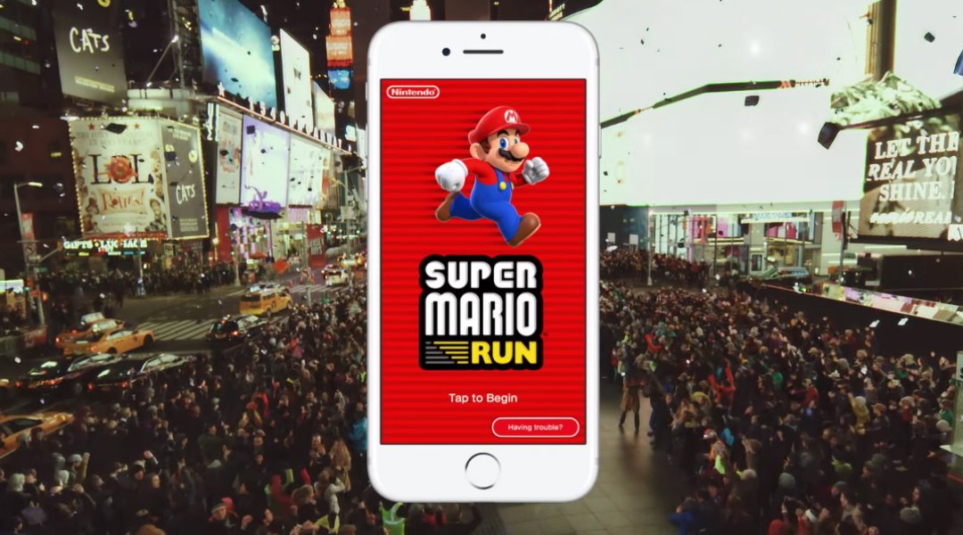 Super Mario Run Hits 40 Million Downloads
