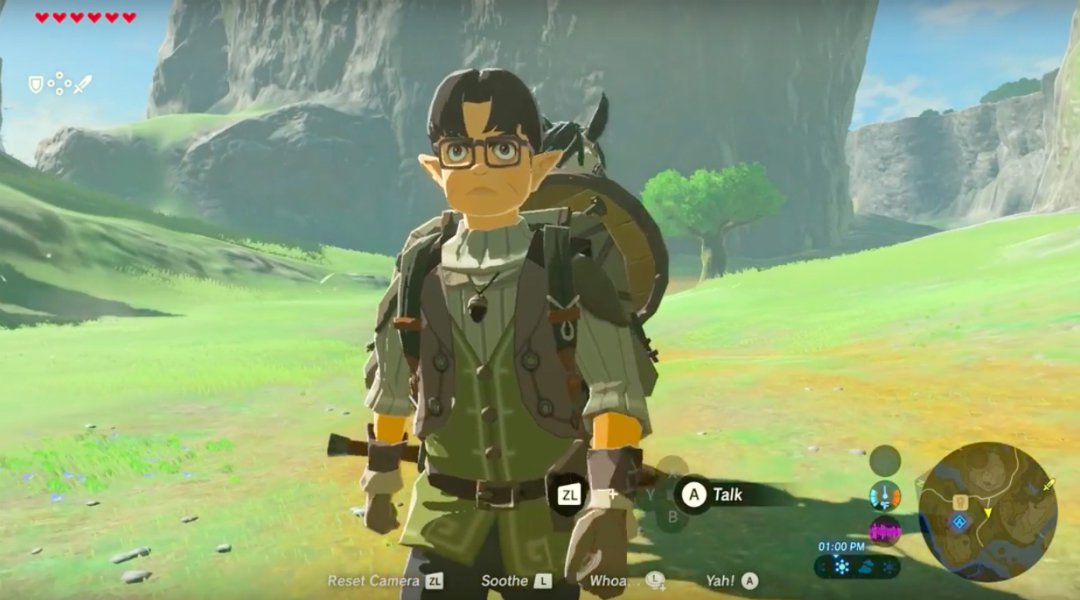 Zelda: Breath of the Wild Has a Satoru Iwata Tribute?