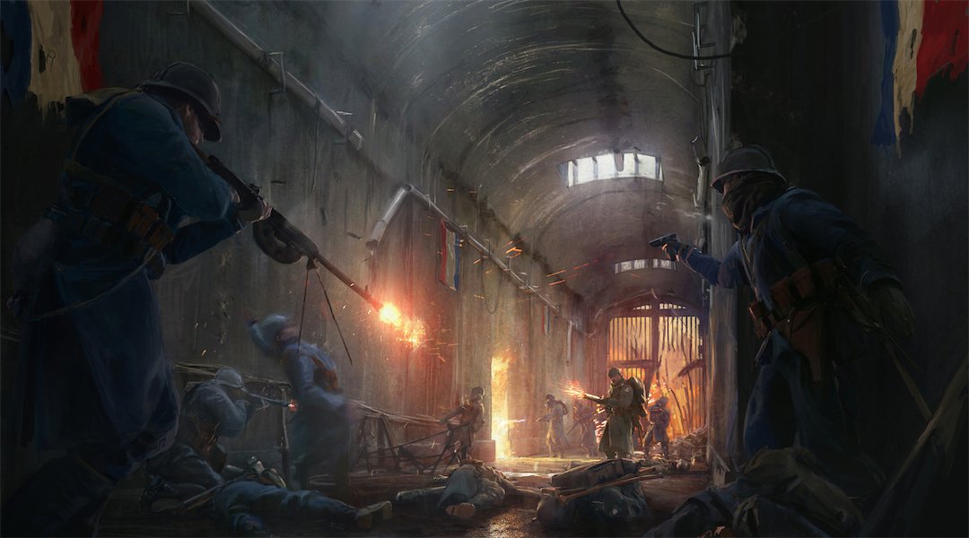 Battlefield 1 Releases They Shall Not Pass Concept Art