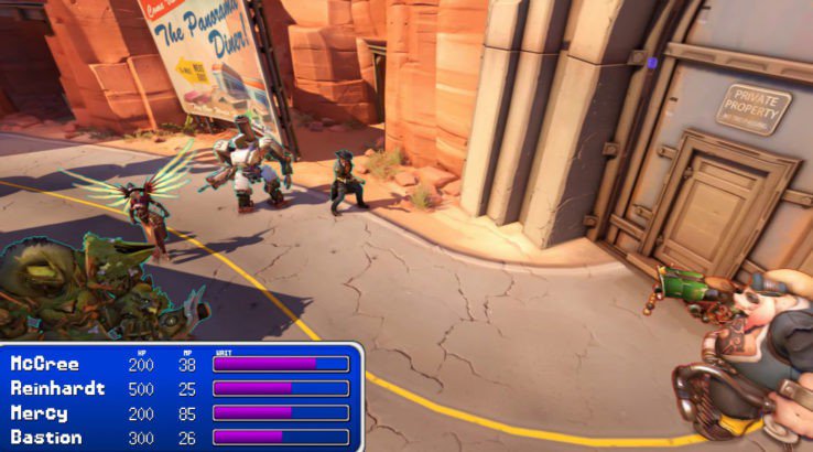 Fan Turns Overwatch Into A Classic Turn-Based RPG