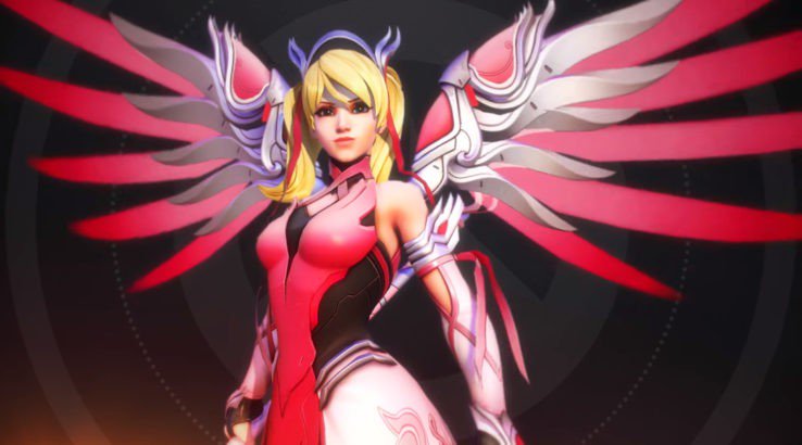 Overwatch's Pink Mercy Skin Raises Almost 10M