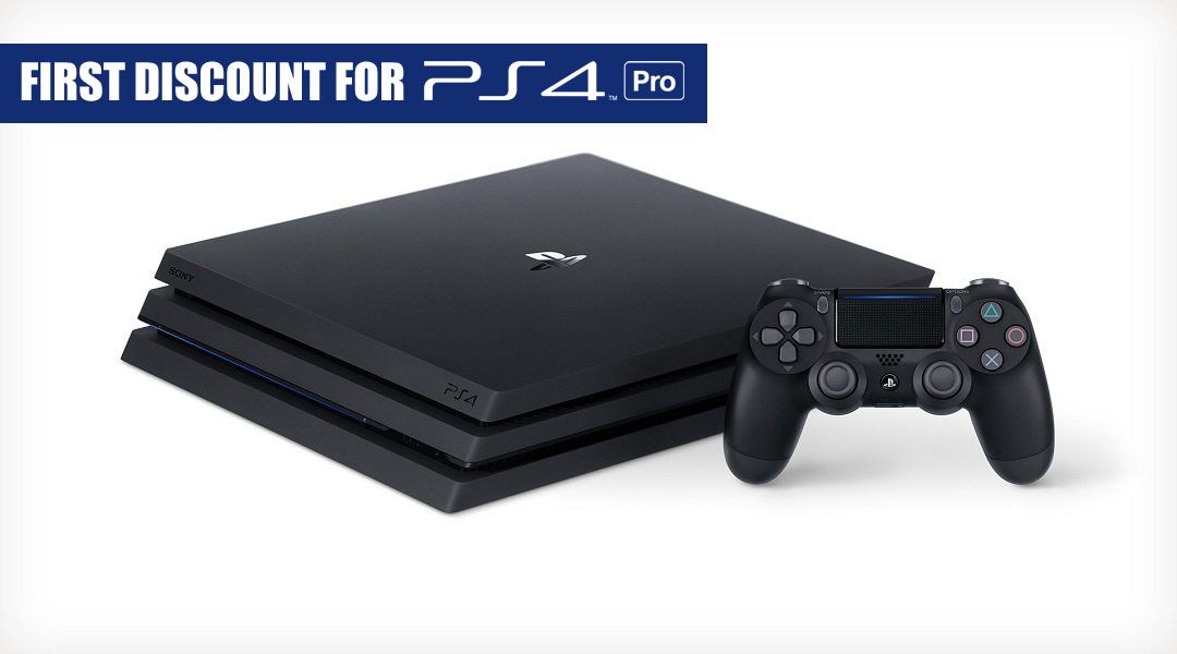 First PlayStation 4 Pro Discount Knocks $30 Off