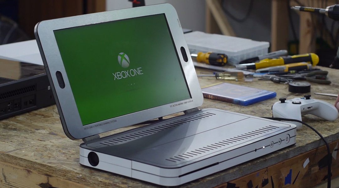 Modder Turns Xbox One S Into a Laptop